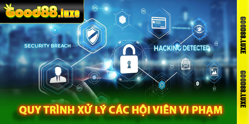 Quy trình xử lý các hội viên vi phạm chính sách bảo mật